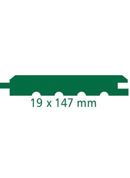 BRODSKI POD 19 mm - V profil